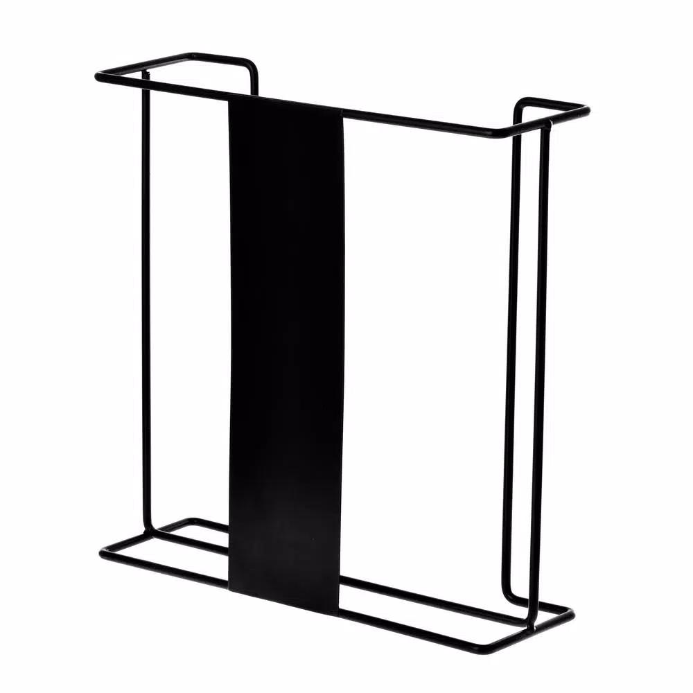 Alpine Industries Double Box Metal Wire Wall Mounted Glove Dispenser, Black