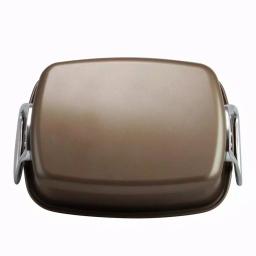 Gibson Home Harvest 2-Piece Nonstick Turkey Roaster with Rack, 32 qt. thumbnail 3