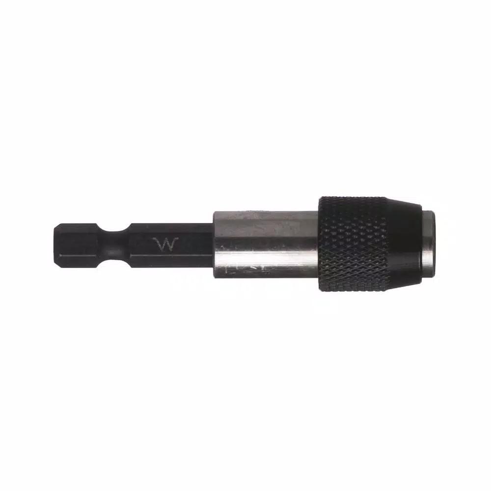BIG TIMBER Western Builders Supply 2-3/8 in. Quick Release Magnetic Bit Holder, 1/4 in. Hex Shank