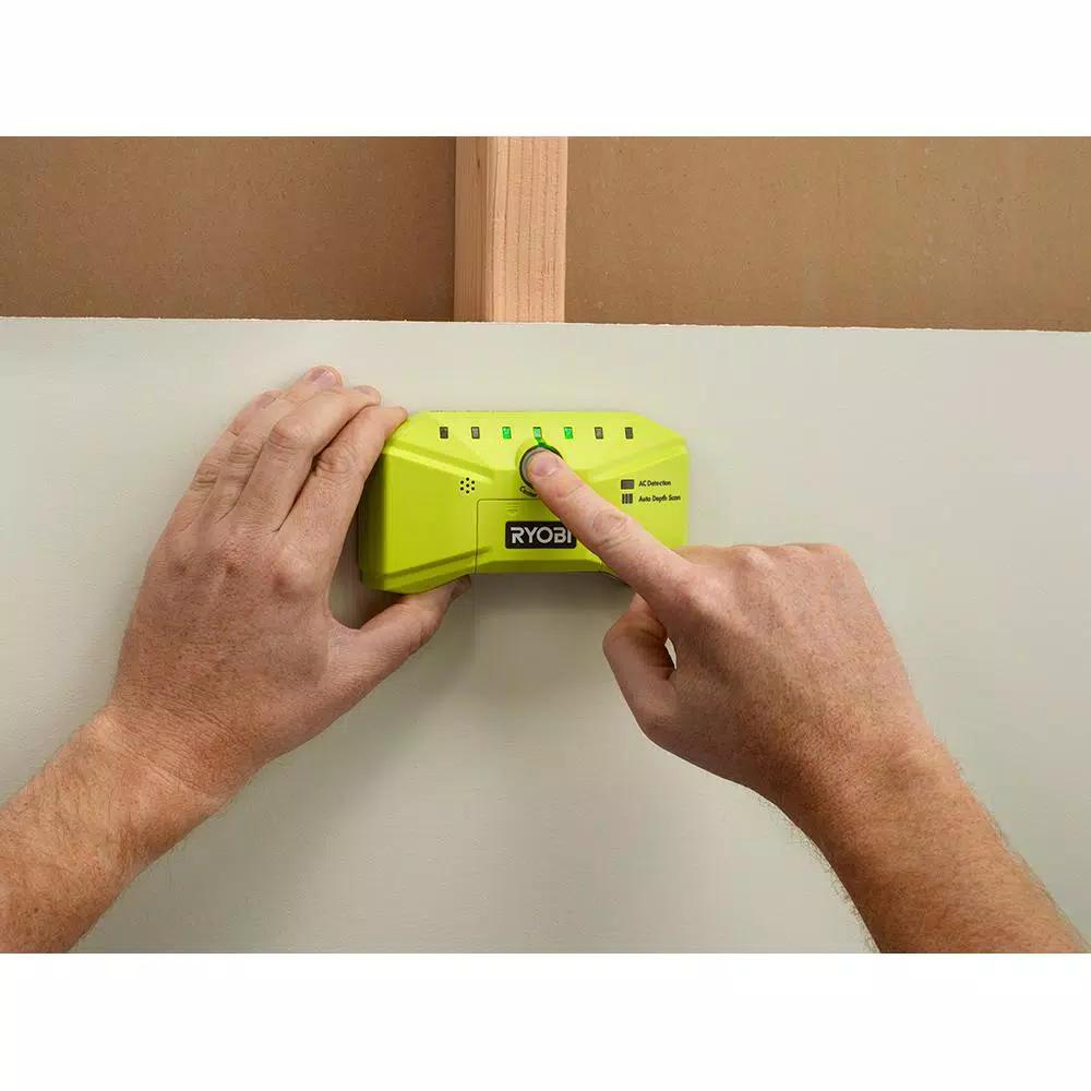 RYOBI ESF5001 LED Whole Stud Detector with Auto Depth Scan