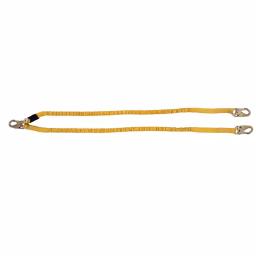 WERNER Upgear 6 ft. SoftCoil Twin Leg Lanyard with Energy Absorbing Inner Core and Snap Hooks thumbnail 3