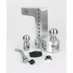 Weigh Safe Weigh-Safe 8 in. Drop Adjustable Class V Ball Mount with Built-in Hydraulic Scale thumbnail 1