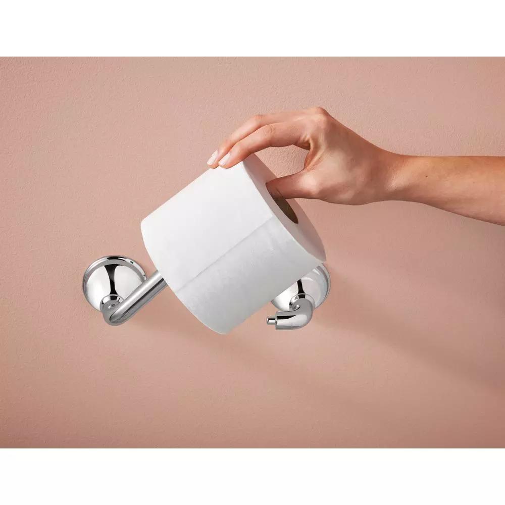 Moen Jansen Pivoting Toilet Paper Holder, Chrome Finish