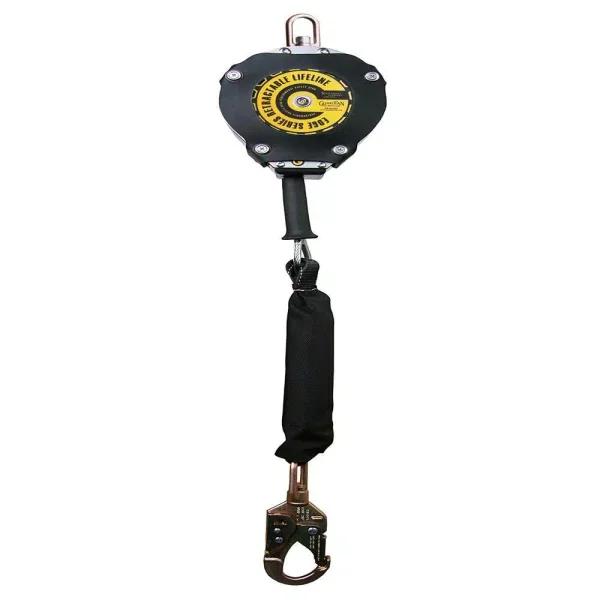 Guardian Fall Protection Edge Series 65 ft. Heavy Duty Self Retracting Lifeline with Shock Pack