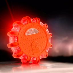 Wagan Tech FRED LED Roadside Emergency Flashing Disk Flare, 3-Pack thumbnail 4