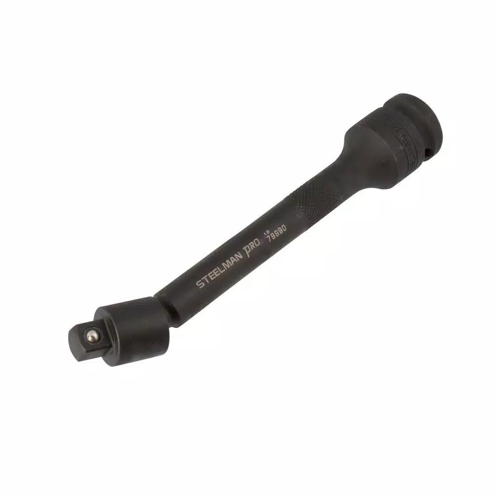 STEELMAN PRO 3-Piece Pinless Swivel Impact Extension Adapter Set, 1/2 in. Drive to 3/8 in. Drive