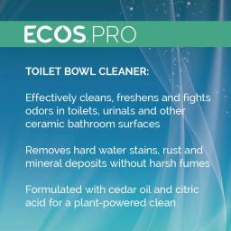 ECOS Pro Toilet Cleaner, 128 oz. - Plant-Based Hard Water Stain Remover thumbnail 4