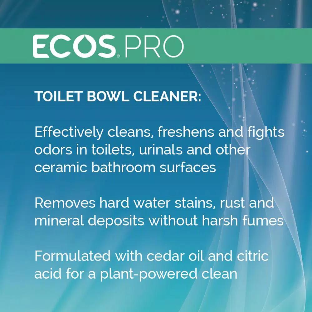 ECOS Pro Toilet Cleaner, 128 oz. - Plant-Based Hard Water Stain Remover