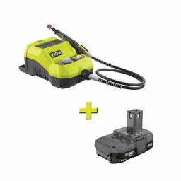 RYOBI 18V ONE+ Cordless Rotary Tool Kit with 1.5 Ah Battery and 33 Accessories thumbnail 1