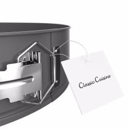 Classic Cuisine 10 in. Nonstick Carbon Steel Springform Cake Pan and Lid Set, 2-Piece thumbnail 4