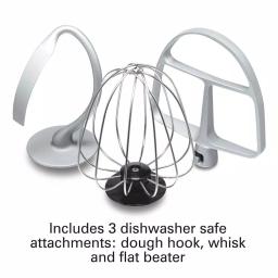 Hamilton Beach 4 Qt. 7-Speed Stand Mixer with Stainless Steel Bowl and Attachments, Blue thumbnail 6