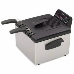 Presto ProFry 12-Cup Deep Fryer, 1800W Electric Immersion Element with 2 Oblong Baskets thumbnail 1