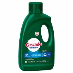 Cascade Complete Dishwasher Gel with Dawn, Fresh Scent, 75 oz. thumbnail 3