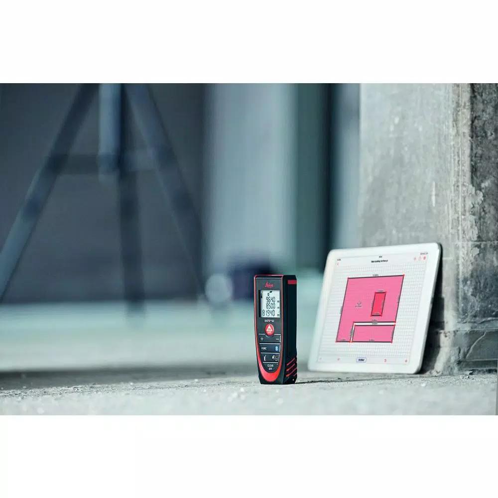 Leica DISTO D2 Laser Distance Meter, 330 ft. Range, Bluetooth Enabled