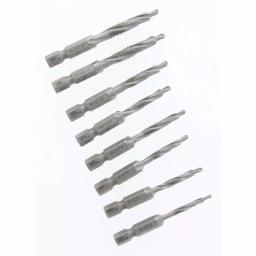 Ideal 6-Piece HSS Combination Drill/Tap Kit with Hex Shank thumbnail 2