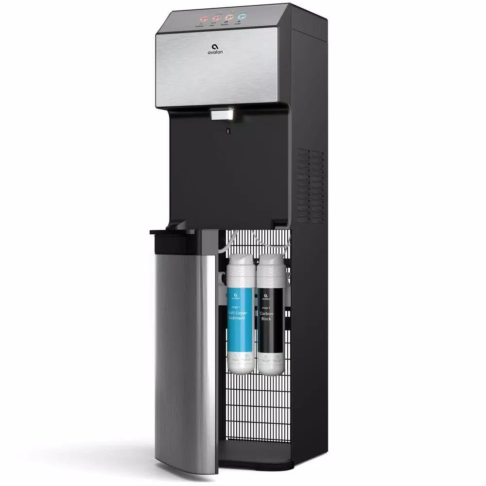 Avalon A13 Electric Bottleless Water Dispenser, Stainless Steel, 3 Temperatures, Self-Cleaning