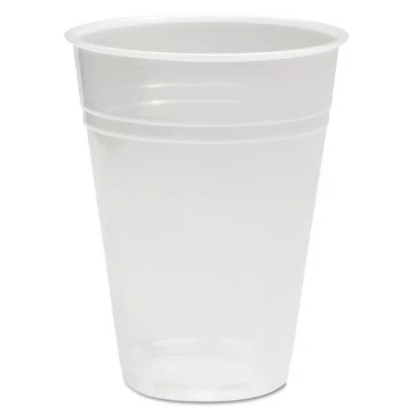 Boardwalk 9 oz. Translucent Polypropylene Plastic Cold Cups, 2500 Count