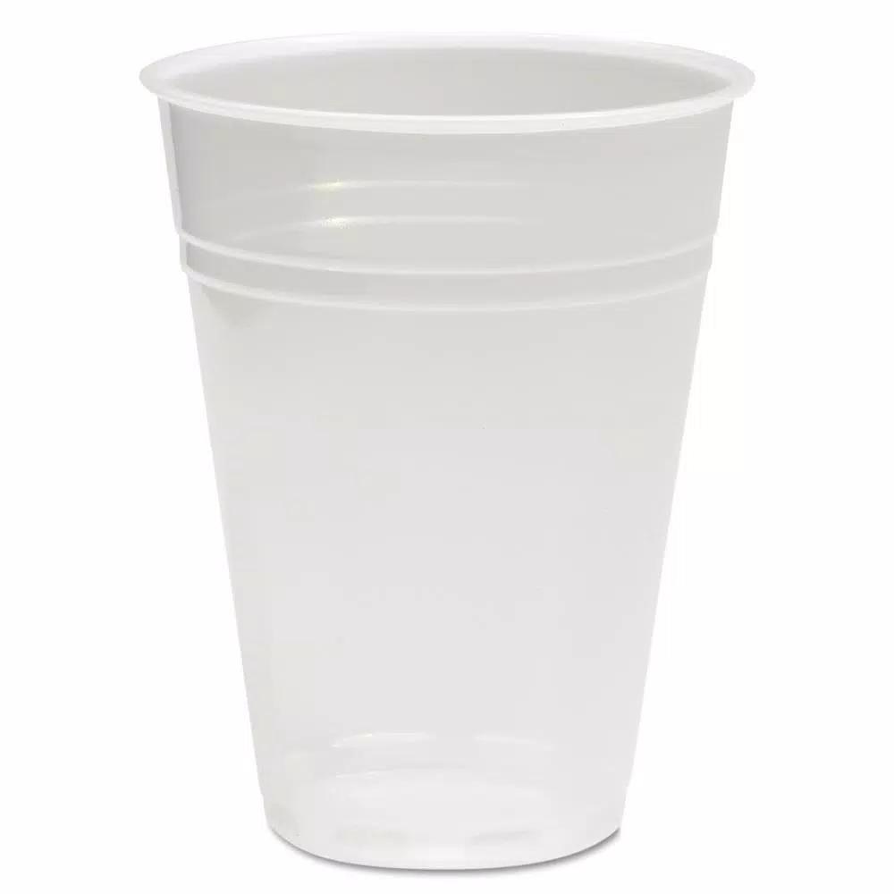 Boardwalk 9 oz. Translucent Polypropylene Plastic Cold Cups, 2500 Count