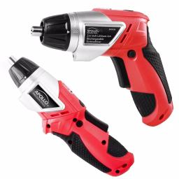 Apollo Tools 161-Piece Home Tool Kit with 3.6V Li-Ion Cordless Screwdriver thumbnail 4
