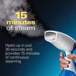 Hamilton Beach Handheld Garment Steamer, 1000W, White thumbnail 8