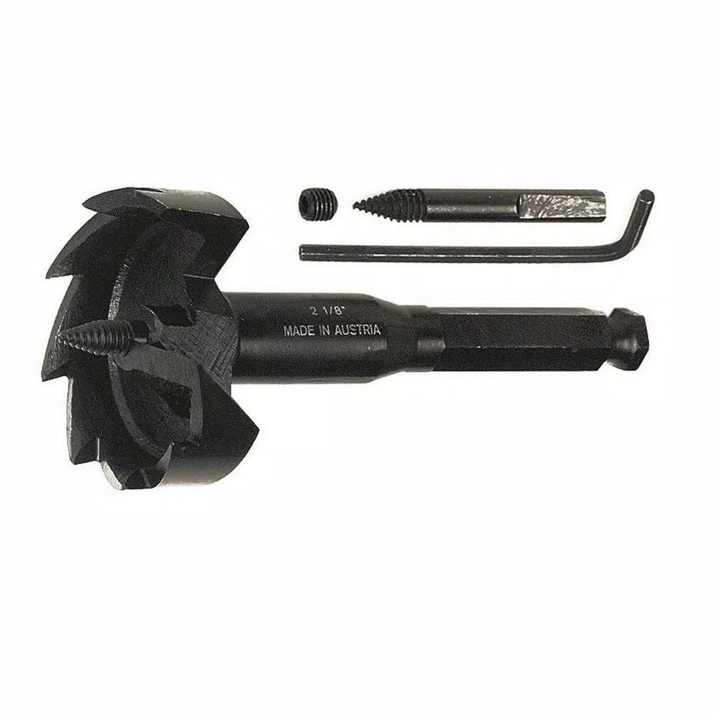 Fisch Tools Self-Feeding Hex Bit, 4-5/8 in. Diameter x 4-1/2 in. OAL