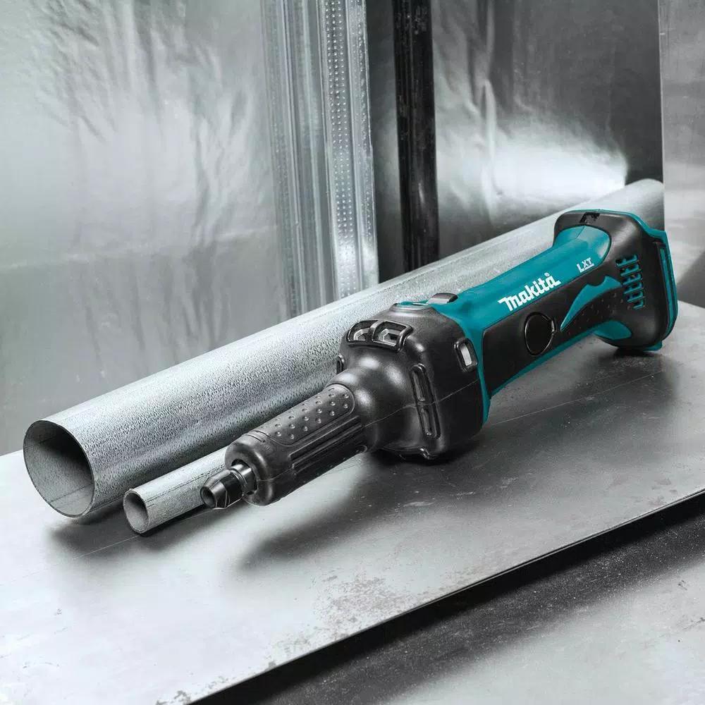 Makita 18V LXT Cordless 1/4 in. Die Grinder Kit with Bonus 5.0Ah Battery