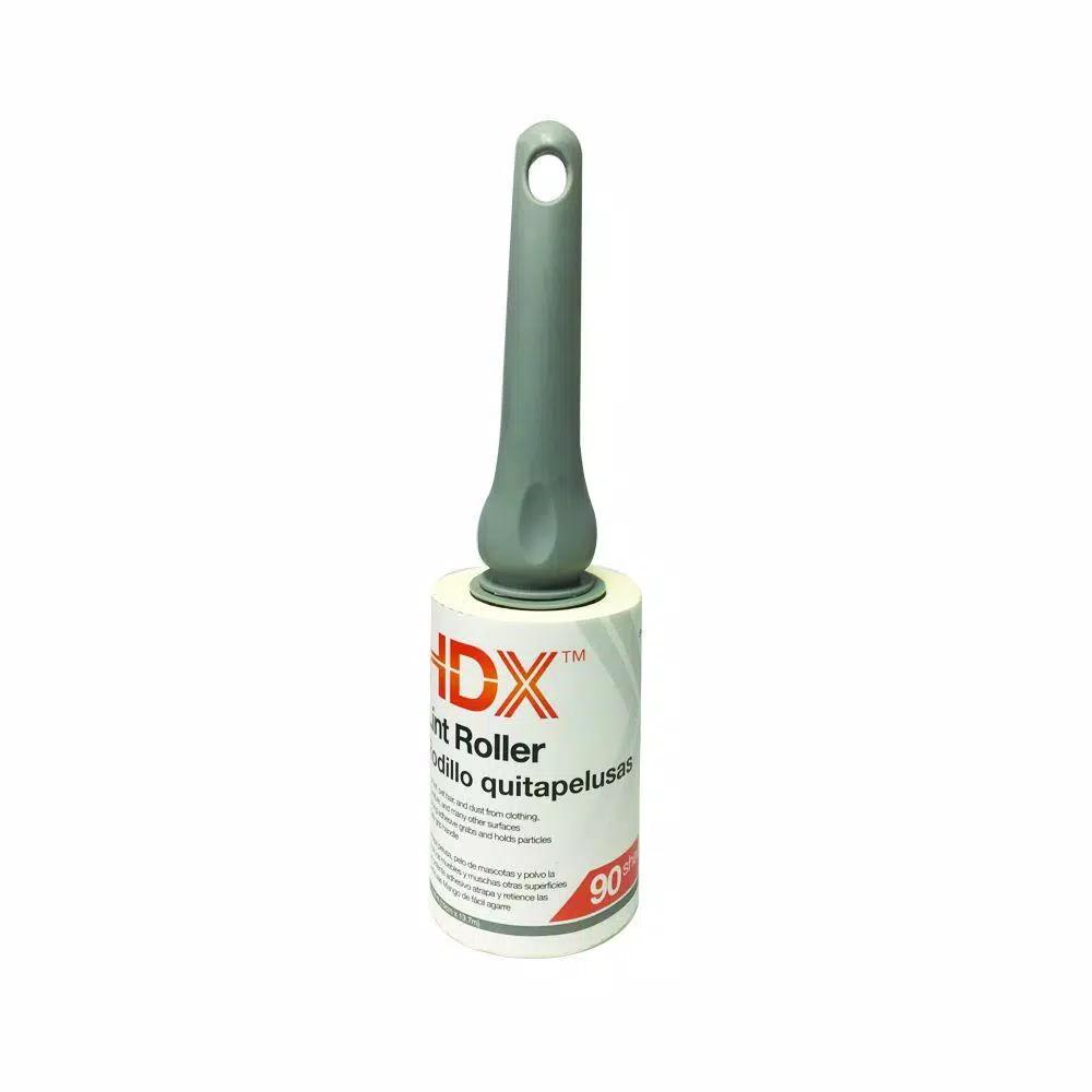 HDX Lint Roller with 90 Sheets and Ergo Grip Handle