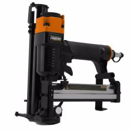 Freeman 18-Gauge 1-1/4 in. Pneumatic Plastic Cap Stapler Kit with Canvas Bag thumbnail 1