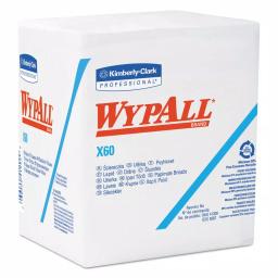 Kimberly-Clark PROFESSIONAL WypAll X60 HydroKnit Wipers, 1-Ply, 76-Count thumbnail 1