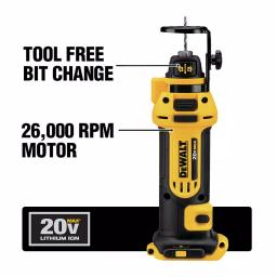 DEWALT 20V MAX Cordless Drywall Cut-Out Tool with 4.0 Ah Battery thumbnail 3