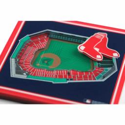 YouTheFan MLB Boston Red Sox StadiumViews 3D Acrylic Coasters, 2-Pack thumbnail 3