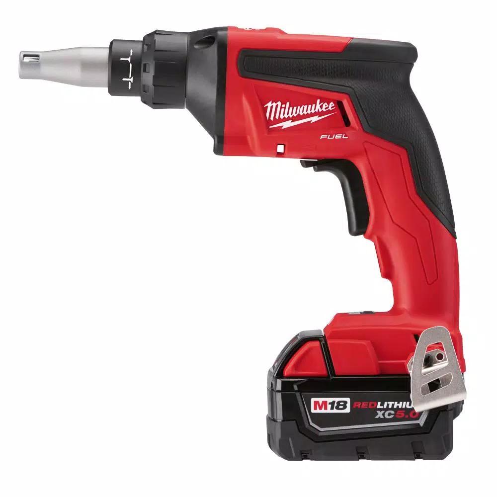 Milwaukee M18 FUEL 18V Brushless Drywall Screw Gun & Impact Driver Kit