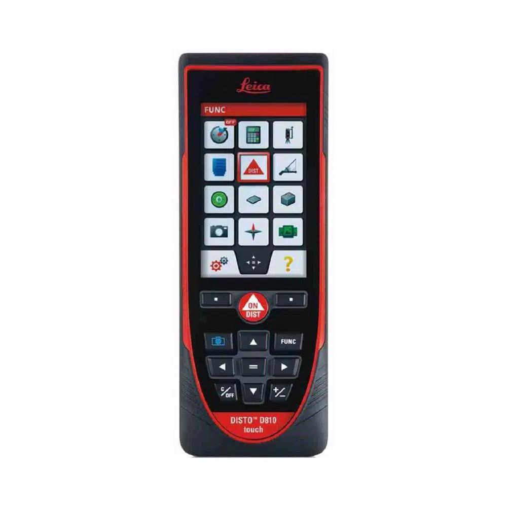 Leica Disto D810 Touch Laser Distance Meter with Tripod and Adapter