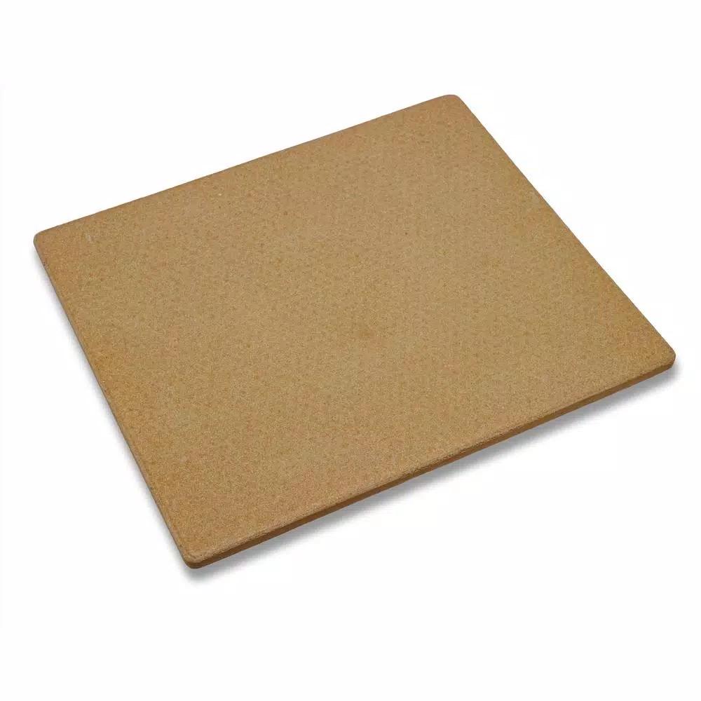 Honey-Can-Do Old Stone Oven Rectangular Pizza Stone for Baking Pizza and Bread