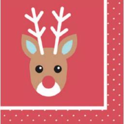 Sugar Plum Party SugarPlum Holly Jolly Paper Lunch Napkins, 32-Piece Set thumbnail 2