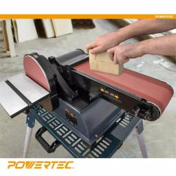 POWERTEC 4 in. x 36 in. Aluminum Oxide Sanding Belt Assortment, 18-Pack (60-400 Grit) thumbnail 5
