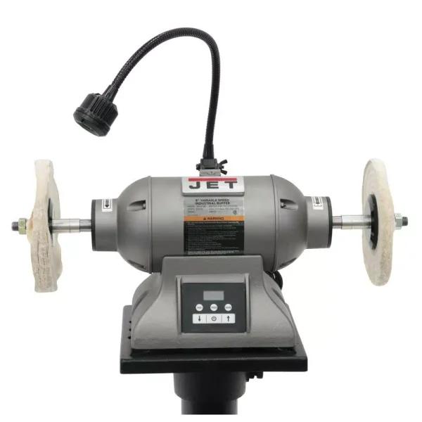Jet IBG-8VSB 8 in. Variable Speed Industrial Bench Buffer, 1 HP