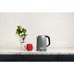Haden Perth 1.7L Electric Kettle, 7-Cup Stainless Steel with Auto Shut-Off and Boil-Dry Protection, Grey thumbnail 3