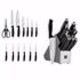 Henckels International Silvercap 14-Piece Knife Block Set with Stainless Steel Blades thumbnail 3