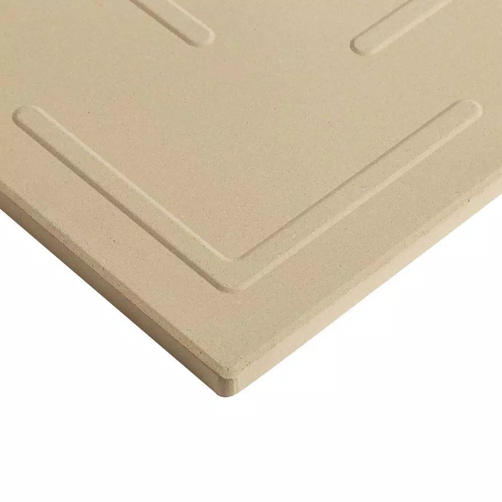 Honey-Can-Do Rectangle Cordierite Pizza Stone - Heat Core for Even Baking