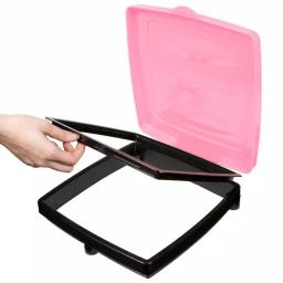 Wakeman Outdoors 13 Gal. Portable Pink Trash Bag Holder thumbnail 7