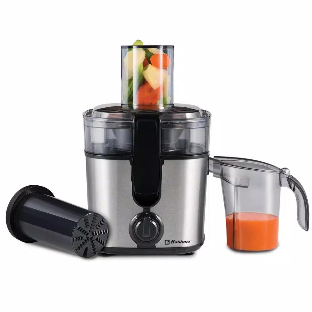 Koblenz Kitchen Magic Collection 2-Speed Juice Extractor, 50 oz. Capacity, Black