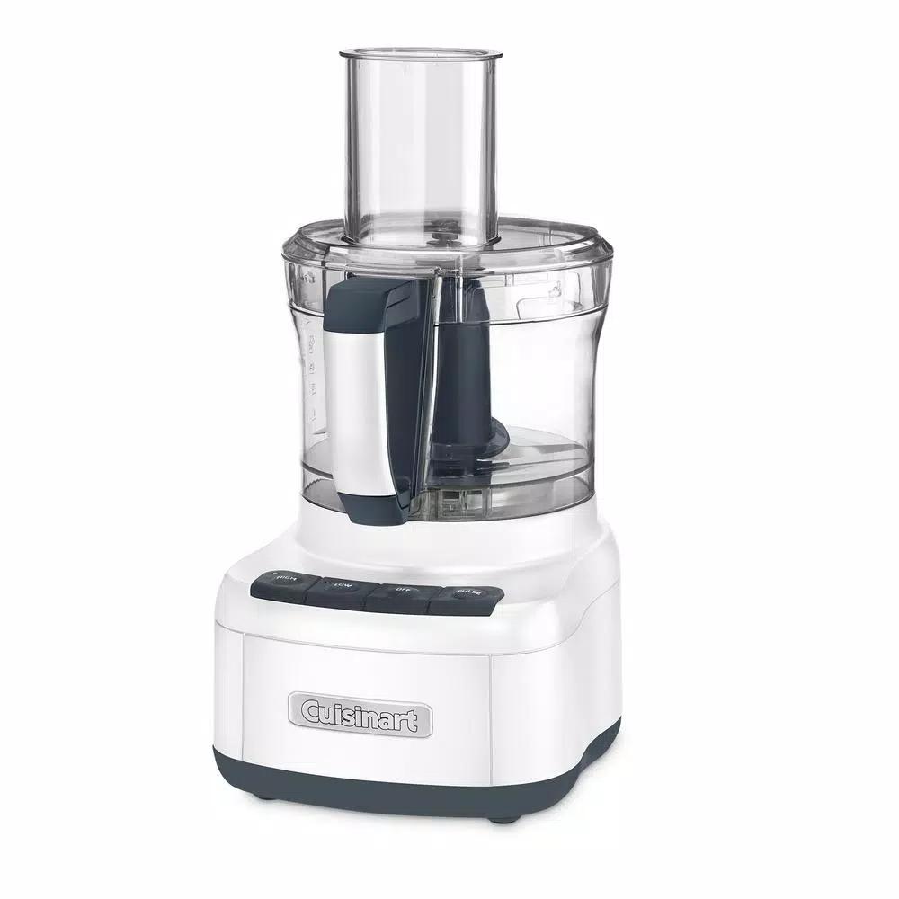 Cuisinart Elemental 8-Cup 3-Speed Food Processor, White