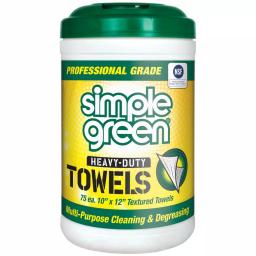 Simple Green Professional Grade Heavy-Duty Cleaning Towels, 75-Count thumbnail 1
