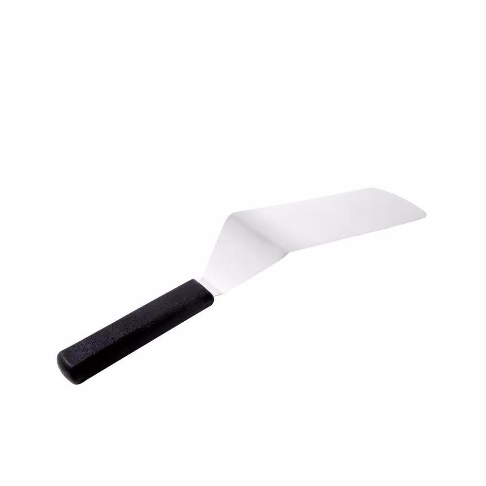 Mundial 5681HH 8x3-Inch Perforated Stainless Steel Turner, Black