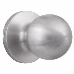 Universal Hardware Commercial Grade 2 Satin Chrome Storeroom Door Knob, 2-1/8 in. thumbnail 2
