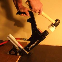 POWERNAIL 445 FLEX Power Roller 16-Gauge Pneumatic Hardwood Flooring Cleat Nailer thumbnail 5