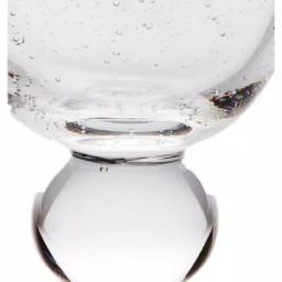 Abigails St. Remy Bubble Water Glass Set, Clear Mouth-Blown Glass, 10 oz (Set of 4) thumbnail 2