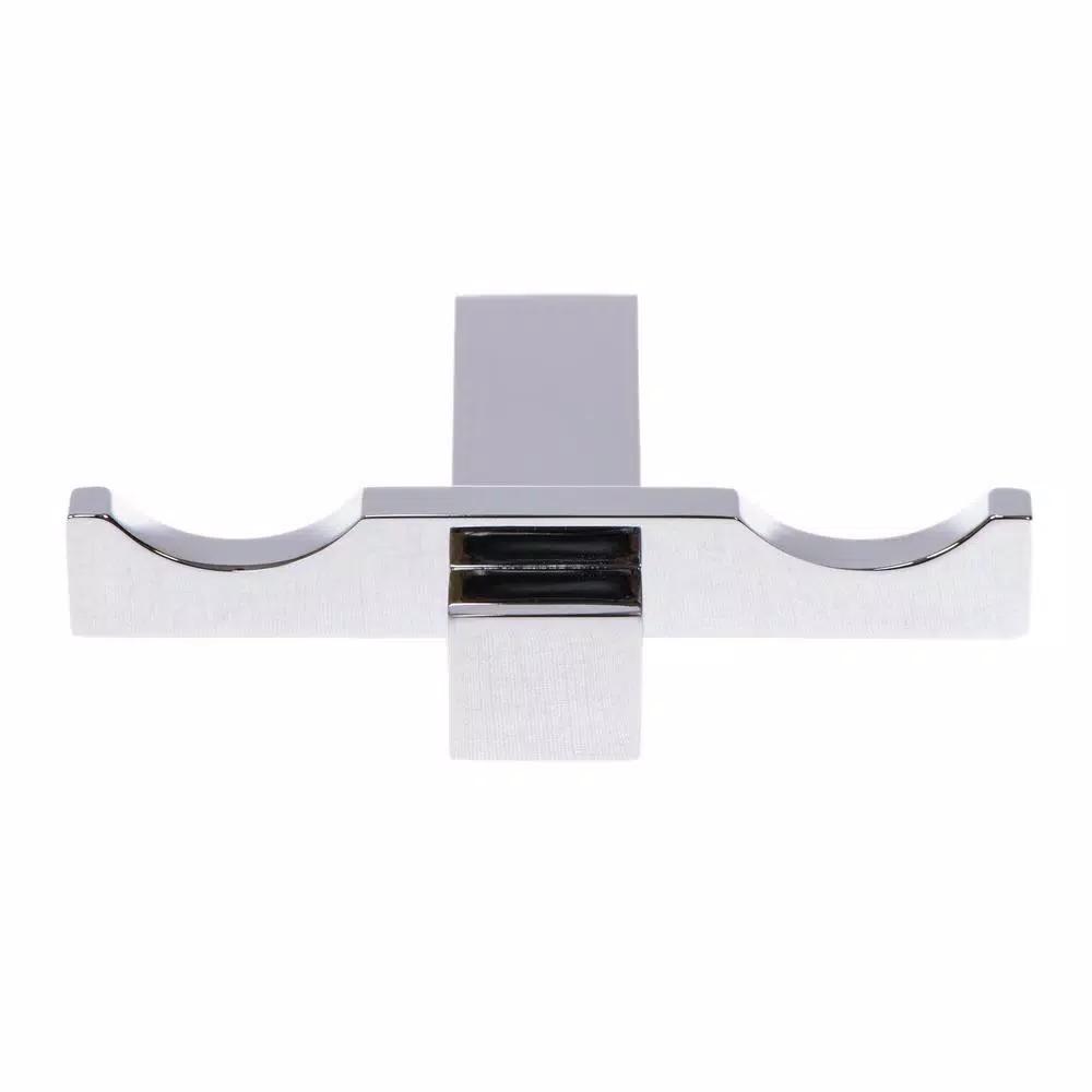 Italia Sorrento Double Robe Hook in Polished Chrome