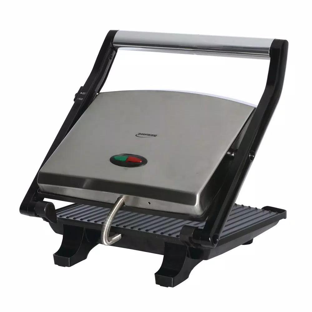 Brentwood Appliances TS-651 1000W Metallic Panini Press and Sandwich Maker